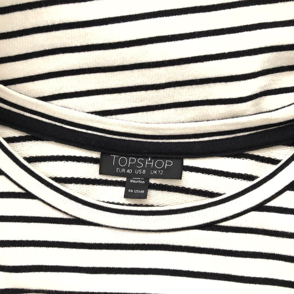 Topshop Long Sleeve Dress - Picture 6 of 6